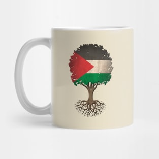 Tree of Life with Palestinian Flag Mug